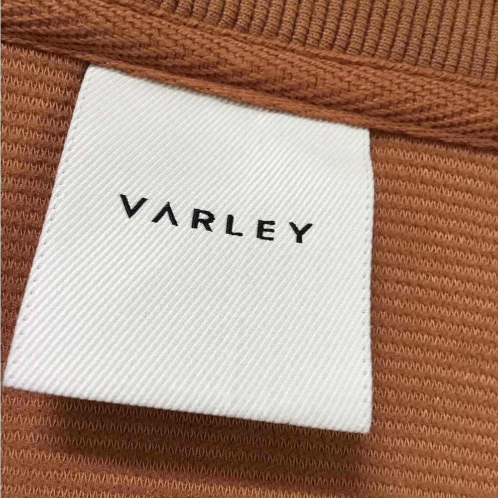 Varley Half Zip Ribbed Sweatshirt Rye - Picture 7 of 7